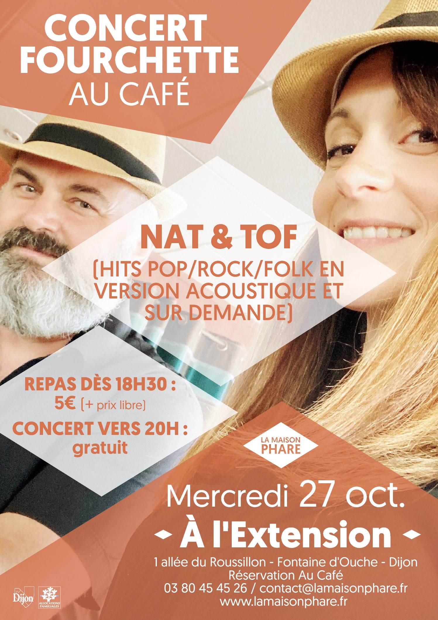 Concert-Fourchette : Nat & Tof
