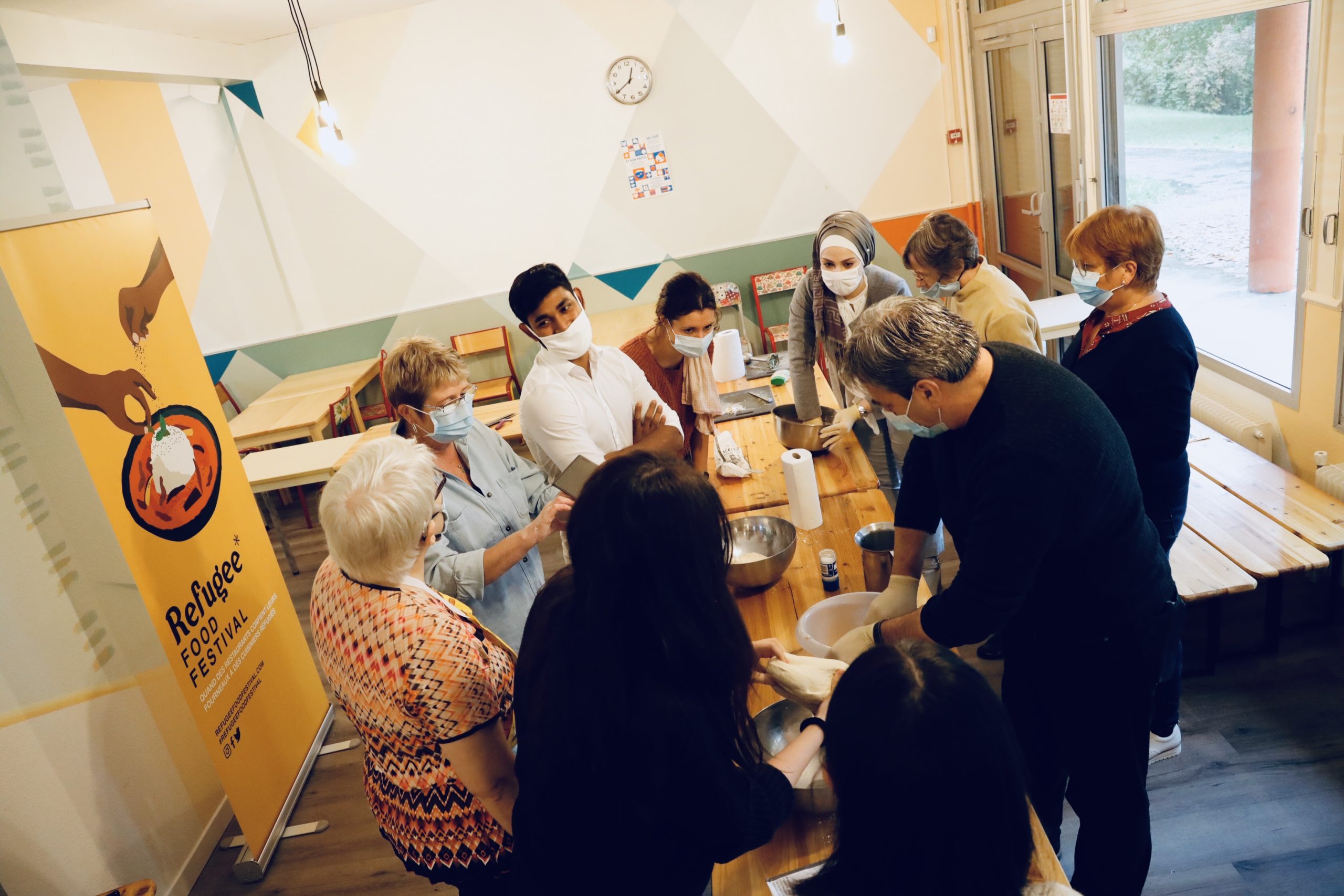 Atelier cuisine avec le Refugee Food Festival