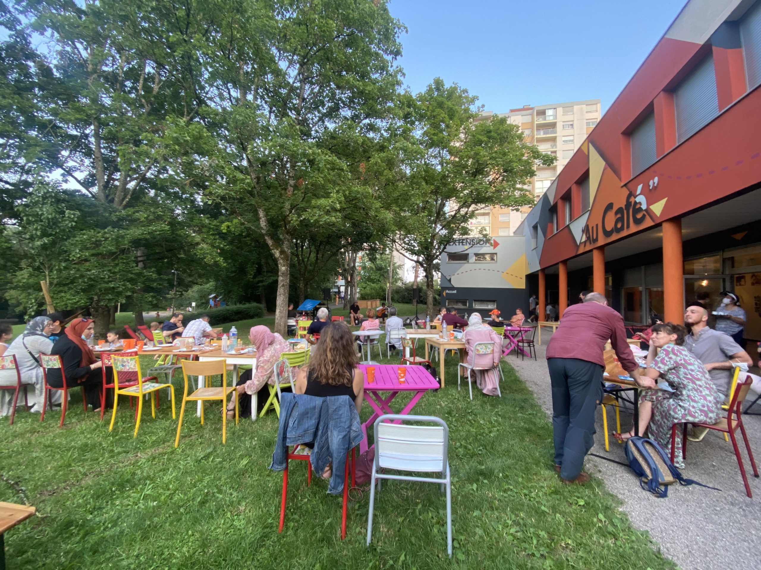 Grands jeux et goûter partagé